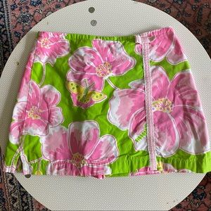 Lilly Pulitzer Girls Hibiscus Skort